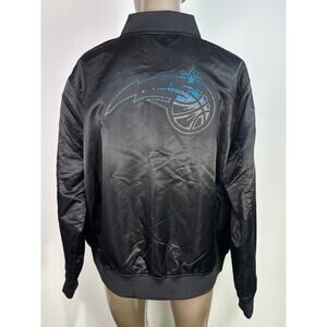 Pro Standard Women's Orlando Magic Jewel Satin Jacket NWT